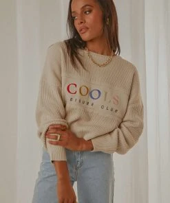 Cools Club Leisure Club Knit - Stone