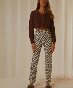 Peppermayo New & Most Loved Essena Knit Top - Choc Brown