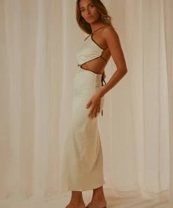 Peppermayo Exclusive Thea Maxi Dress - Ivory New & Most Loved 8 Peppermayo Exclusive Thea Maxi Dress - Ivory New & Most Loved