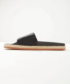 Superga 1908 Slides Organic Canvas Rop - 005 Black New & Most Loved 10 Superga 1908 Slides Organic Canvas Rop - 005 Black New & Most Loved