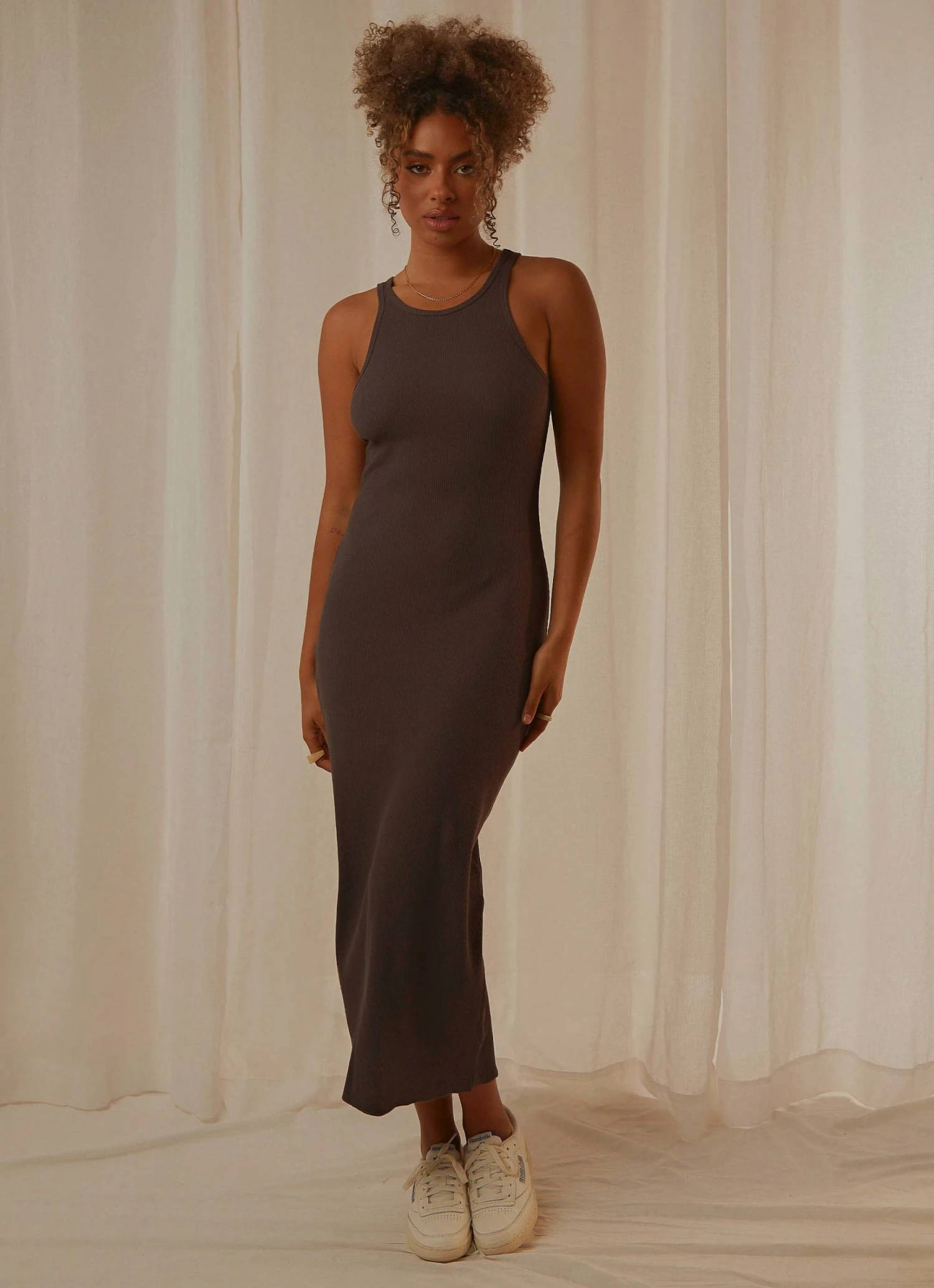 Nude Lucy Harley Waffle Dress - Coal New & Most Loved 3 Nude Lucy Harley Waffle Dress - Coal New & Most Loved