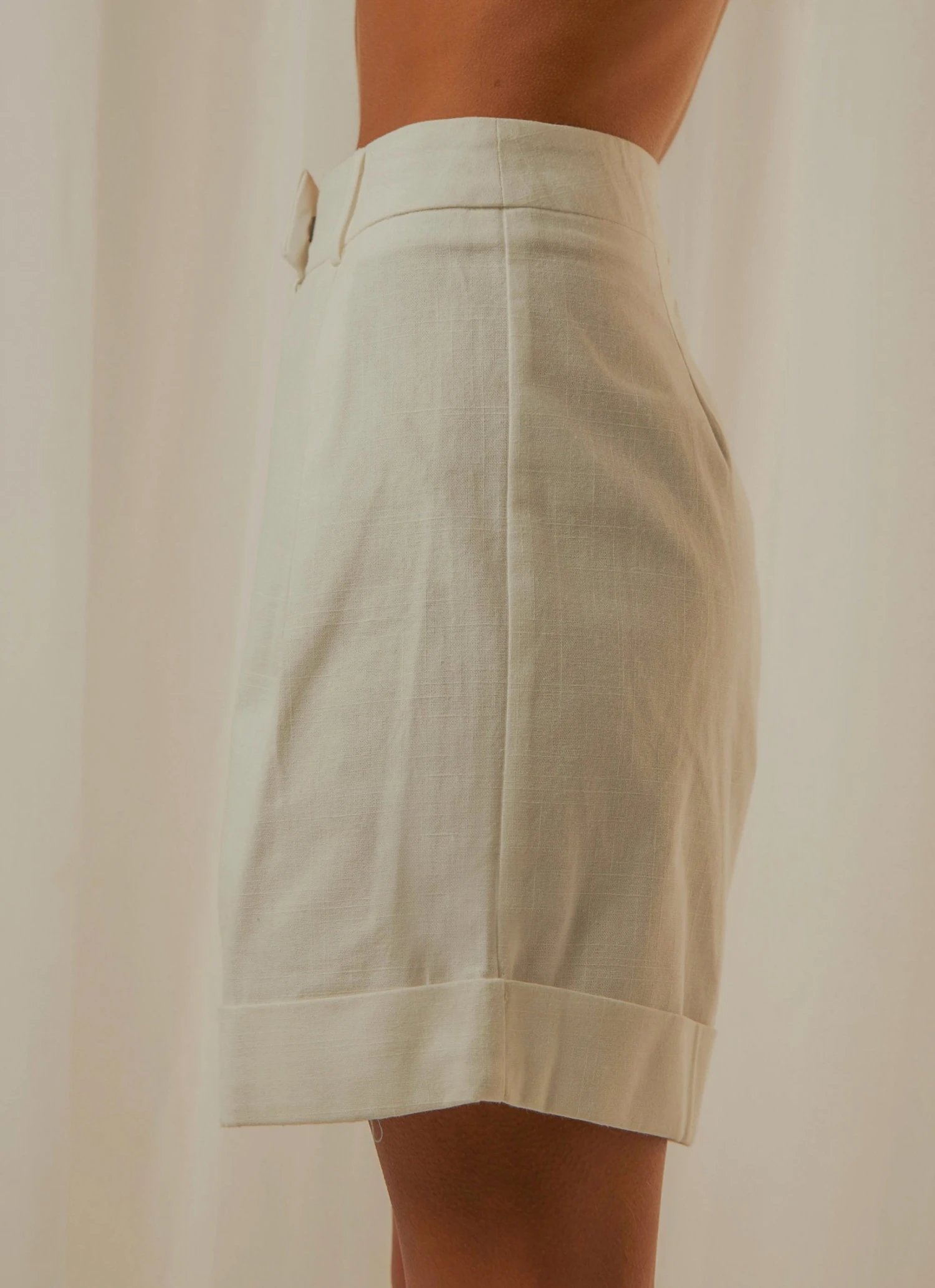 4th & Reckless Ameline Short - White 4 4th & Reckless Ameline Short - White