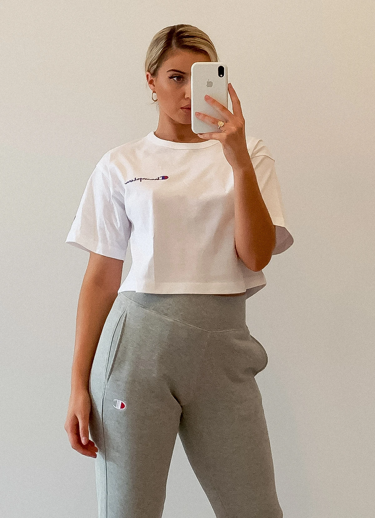 Champion Heritage Crop Tee - White New & Most Loved 1 Champion Heritage Crop Tee - White New & Most Loved