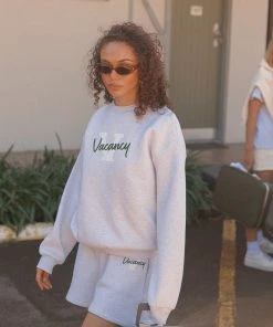 Vacancy Supply Campus Crew - Grey Marle New & Most Loved