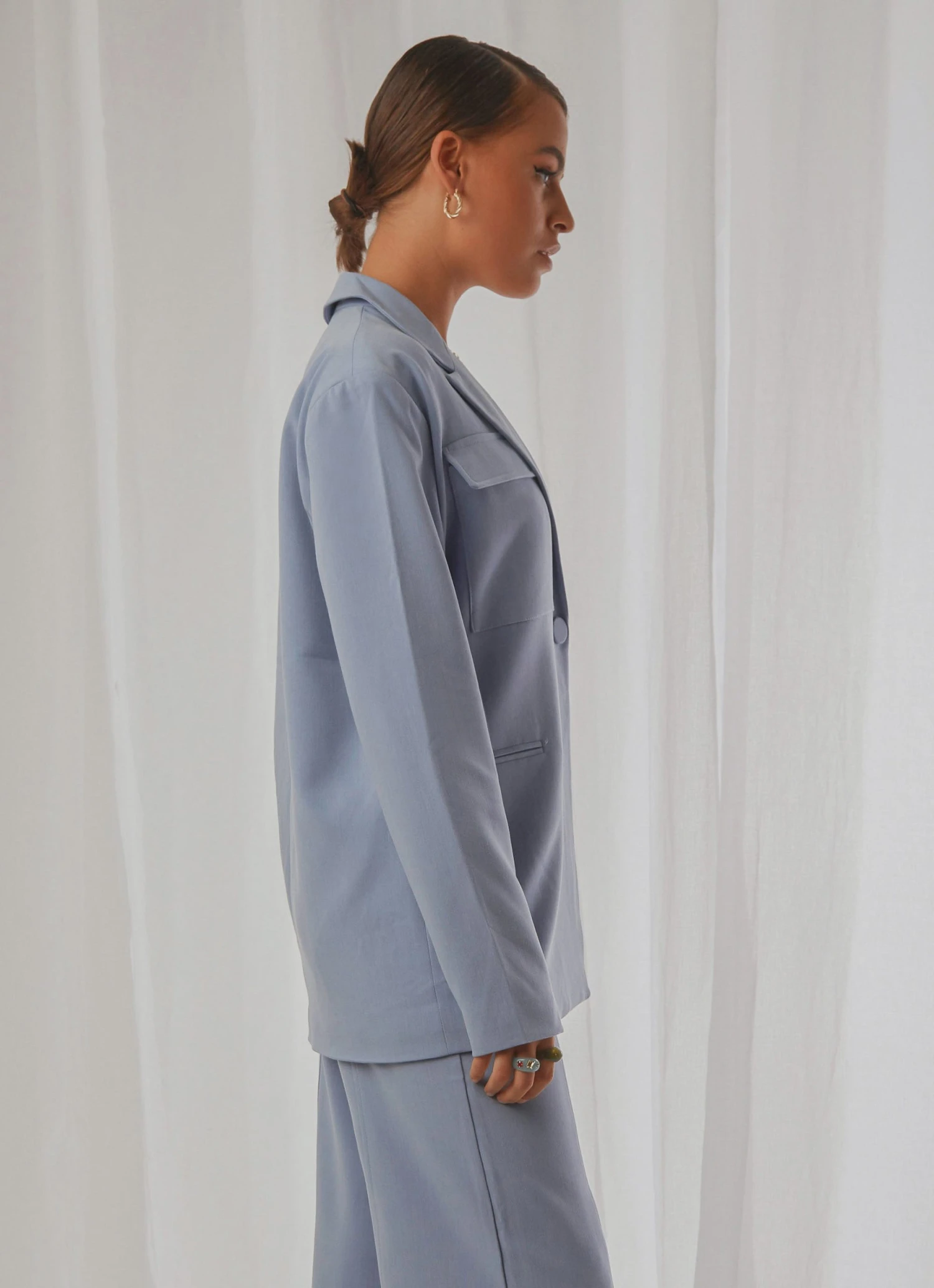 4th & Reckless Adelaide Blazer - Blue New & Most Loved 5 4th & Reckless Adelaide Blazer - Blue New & Most Loved