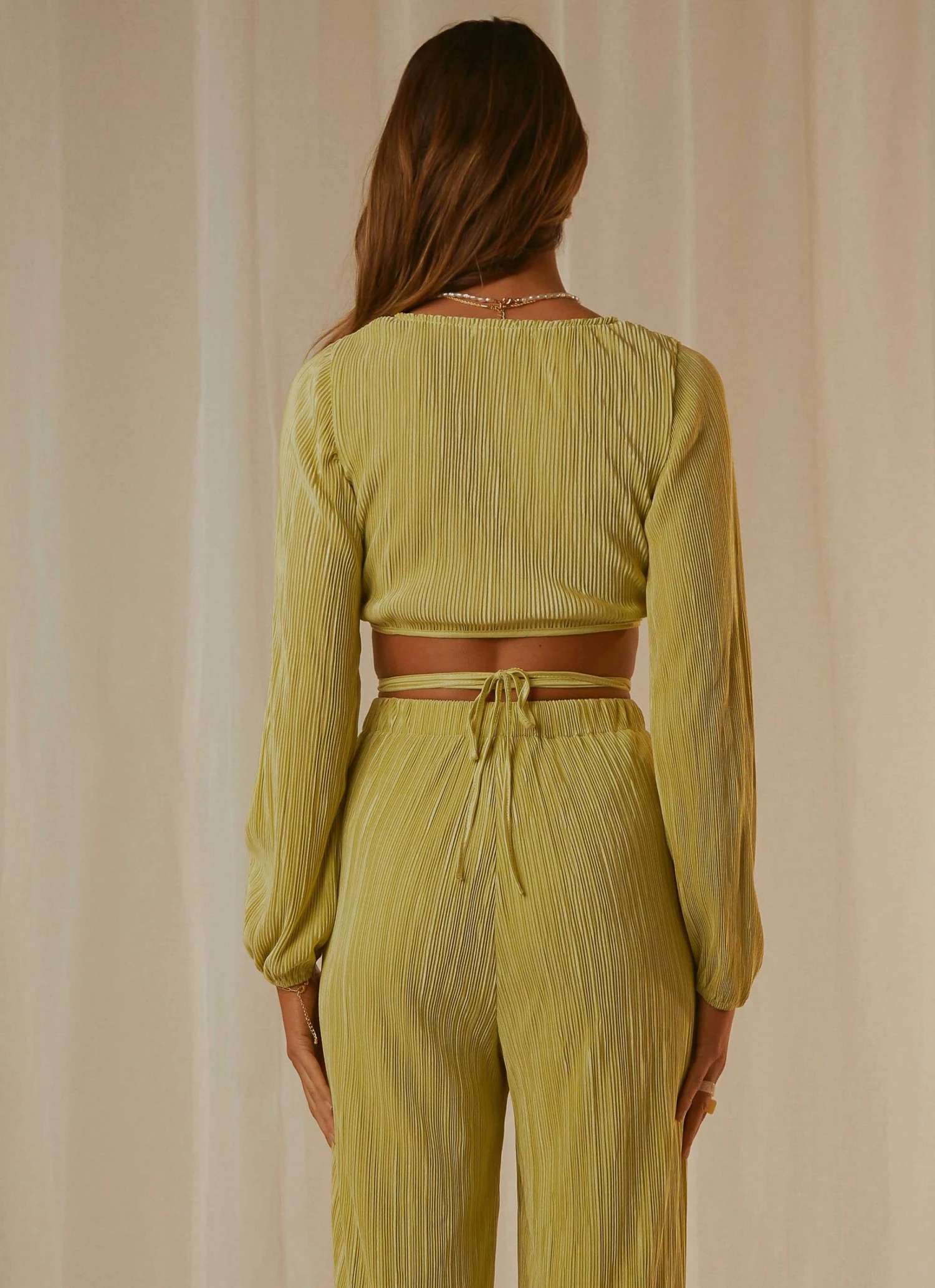 Peppermayo Exclusive New & Most Loved Malibu Dreaming Wrap Top - Sage 5 Peppermayo Exclusive New & Most Loved Malibu Dreaming Wrap Top - Sage