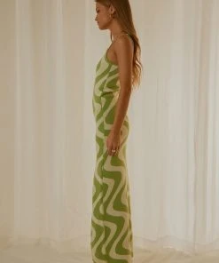 Peppermayo Exclusive Cali Sweetheart Knit Maxi Dress - Lime Wave New & Most Loved 9 Peppermayo Exclusive Cali Sweetheart Knit Maxi Dress - Lime Wave New & Most Loved