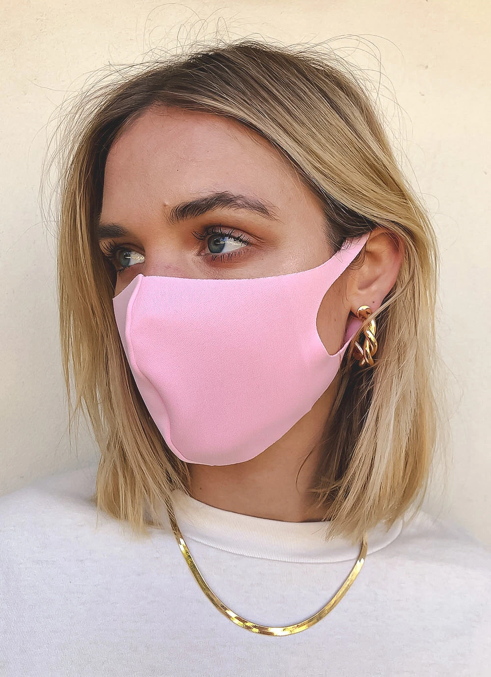 Peppermayo New Accessories Fashion Face Mask - Pink 2 Peppermayo New Accessories Fashion Face Mask - Pink