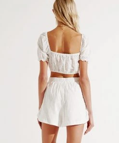 Peppermayo New & Most Loved Summer Intentions Shorts - White