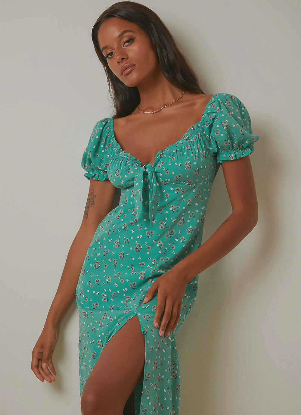Peppermayo New Dresses Walk In The Park Midi Dress - Green 1 Peppermayo New Dresses Walk In The Park Midi Dress - Green