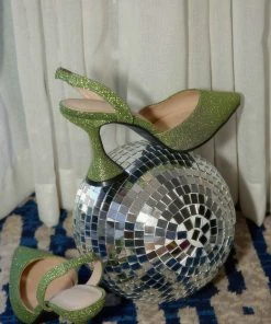 Cult Avenue New & Most Loved Style Studio Heel - Summer Green 7 Cult Avenue New & Most Loved Style Studio Heel - Summer Green