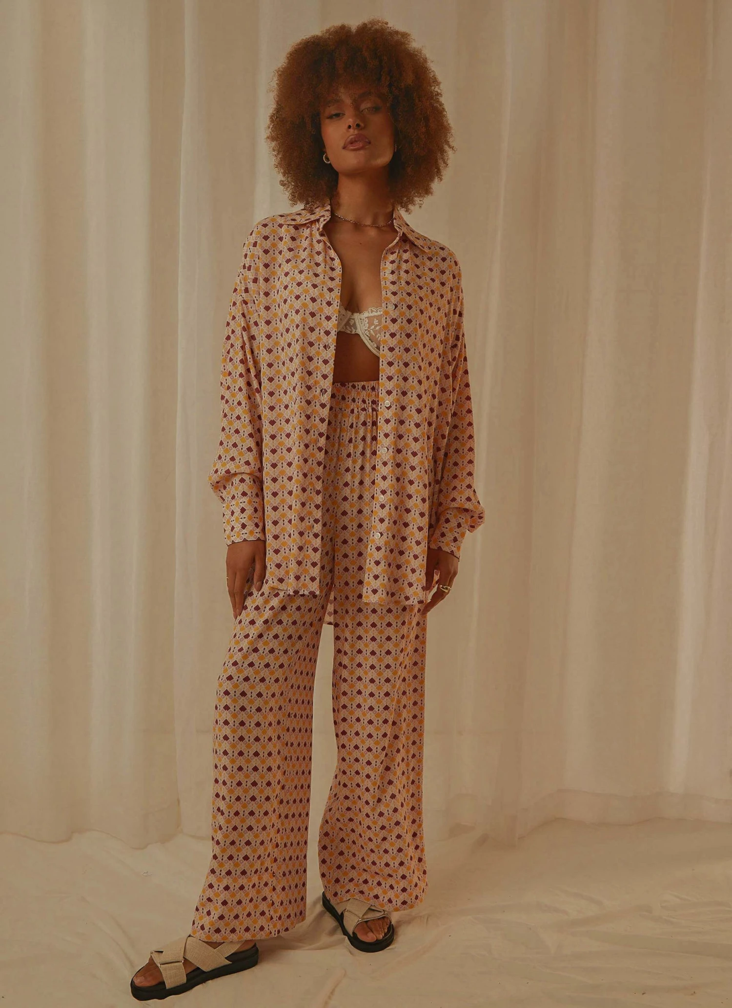 Charlie Holiday Amelie Pant - Geo New & Most Loved 1 Charlie Holiday Amelie Pant - Geo New & Most Loved