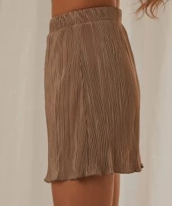 Peppermayo Exclusive Waves Of Light Mini Skirt - Taupe 10 Peppermayo Exclusive Waves Of Light Mini Skirt - Taupe