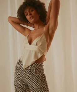 Peppermayo Exclusive Worlds Collide Top - Ivory