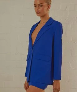 Peppermayo Exclusive Italian Cities Blazer - Cobalt New & Most Loved 8 Peppermayo Exclusive Italian Cities Blazer - Cobalt New & Most Loved