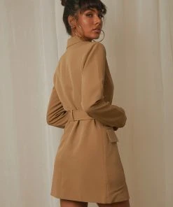 4th & Reckless Ellis Blazer Dress - Slate Grey New & Most Loved 9 4th & Reckless Ellis Blazer Dress - Slate Grey New & Most Loved