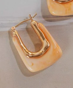 Peppermayo Peaceful Groove Earrings - Beige