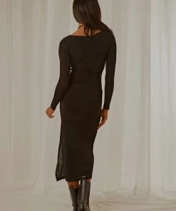 Peppermayo Mulholland Midi Dress - Black New & Most Loved 9 Peppermayo Mulholland Midi Dress - Black New & Most Loved