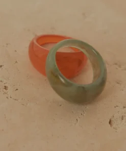 Peppermayo See The World Resin Ring - Green