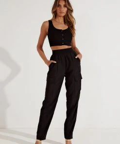 Peppermayo Goodbye Winter Crop - Black