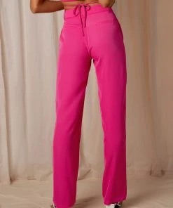 Peppermayo Exclusive New & Most Loved Set The Tone Suit Pants - Magenta