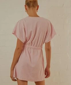Cools Club New & Most Loved Terry Dress - Pink 11 Cools Club New & Most Loved Terry Dress - Pink