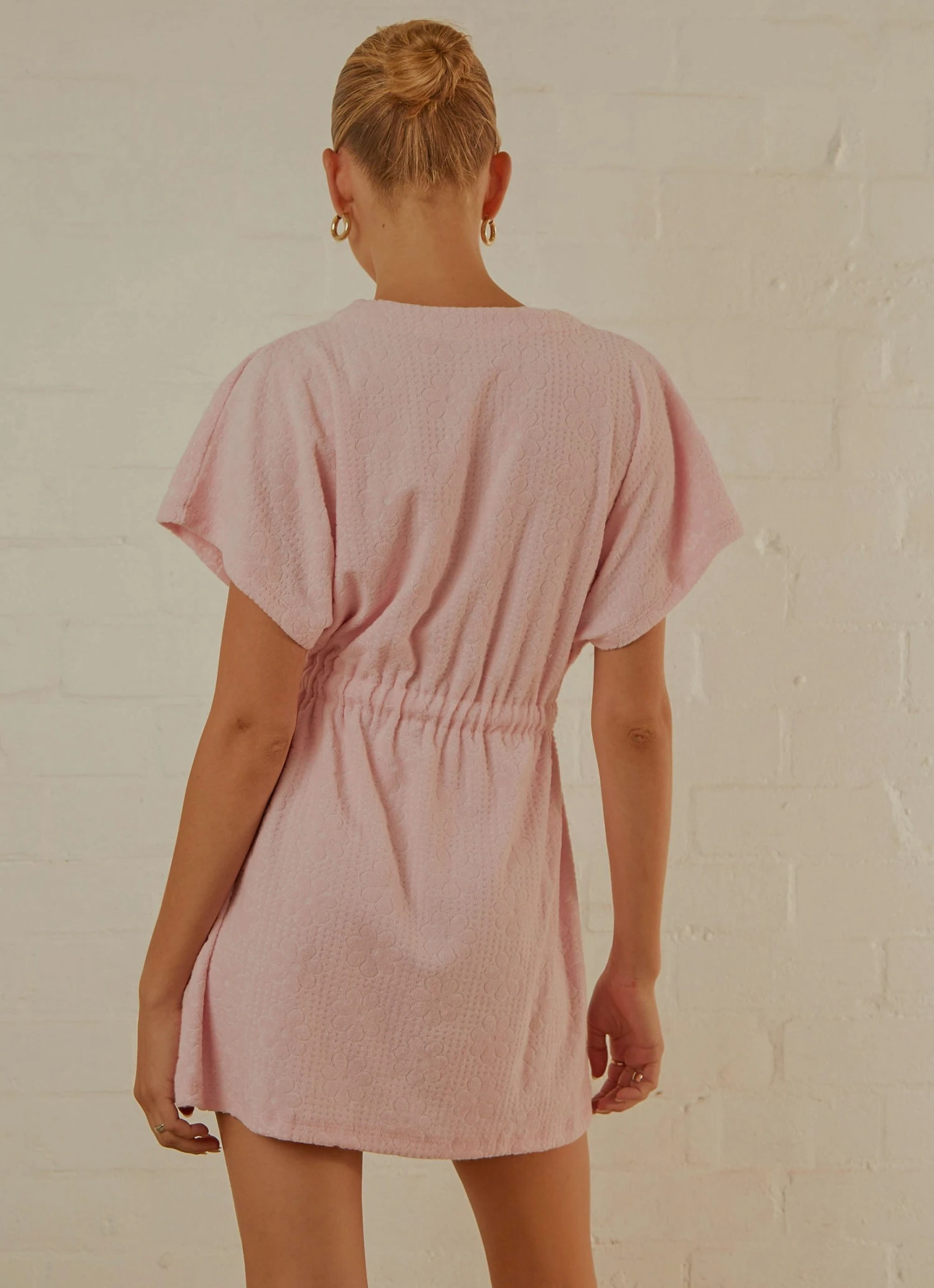 Cools Club New & Most Loved Terry Dress - Pink 6 Cools Club New & Most Loved Terry Dress - Pink