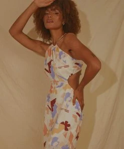 Peppermayo Exclusive LouLou Mini Dress - Abstract Resort New & Most Loved