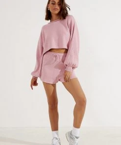 Peppermayo Low Tide Knit Shorts - Pink 7 Peppermayo Low Tide Knit Shorts - Pink