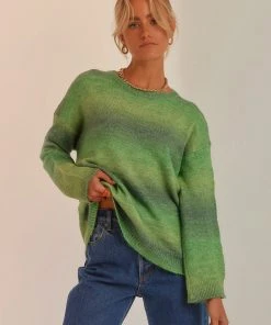 Peppermayo New & Most Loved Santa Monica Knit Sweater - Green