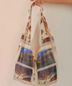 Peppermayo New & Most Loved Weekend In Positano Tote Bag - Natural