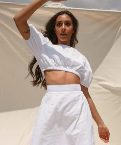 Peppermayo Best Of Us Mini Skirt - White New & Most Loved