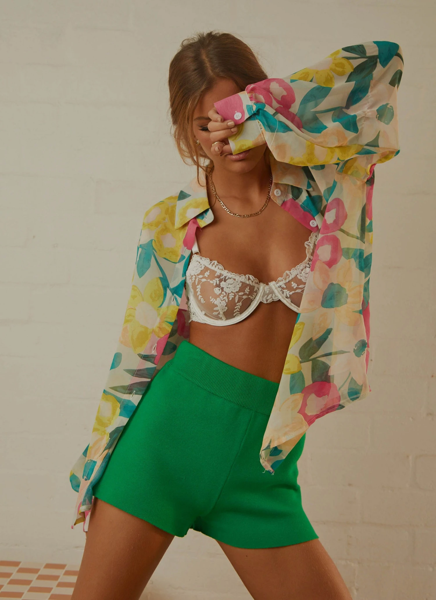 Peppermayo Amelie Shirt - Multi Floral 3 Peppermayo Amelie Shirt - Multi Floral