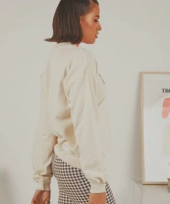 Wrangler Harrow Sweater - Baked Vanilla New & Most Loved