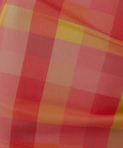 Peppermayo Exclusive New & Most Loved It Girl Mesh Mini Skirt - Summer Check