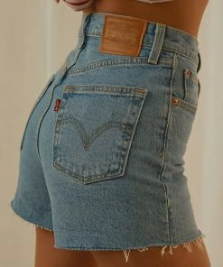 Levi's Ribcage Short - Tango Stonewash