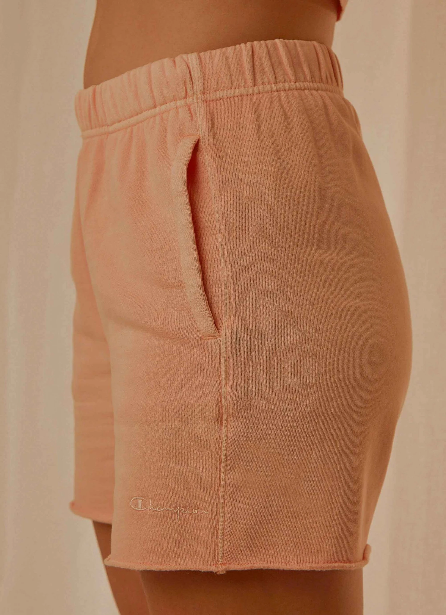 Champion New & Most Loved Vintage Dye Boyfriend Short - Certan Peach 5 Champion New & Most Loved Vintage Dye Boyfriend Short - Certan Peach