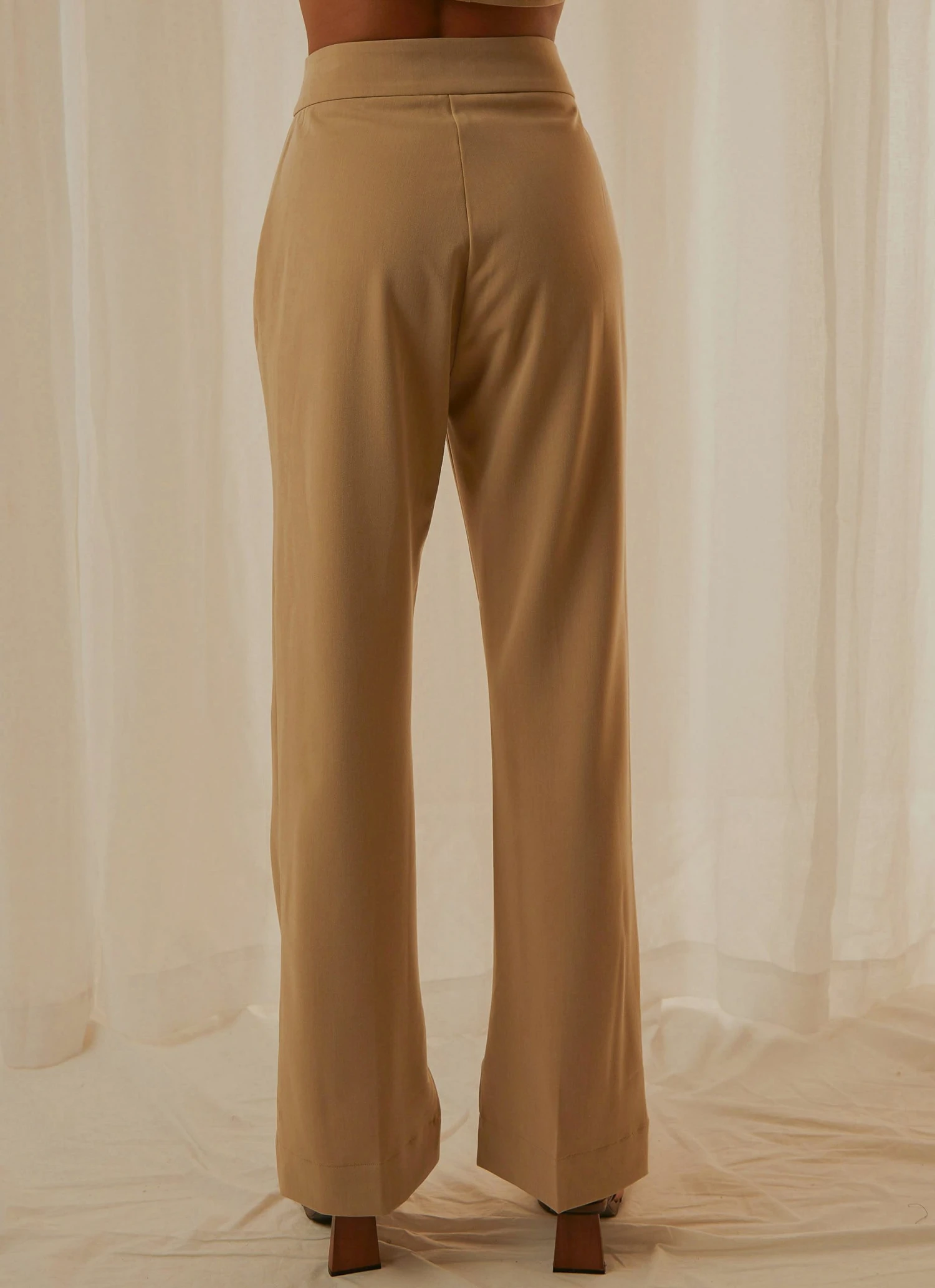 4th & Reckless Nessa Trouser - Beige New & Most Loved 5 4th & Reckless Nessa Trouser - Beige New & Most Loved