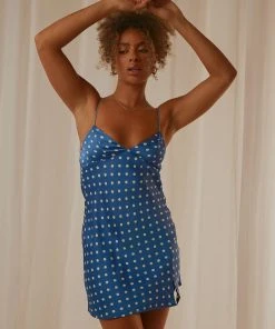 Peppermayo New & Most Loved Remember You Mini Dress - Navy Polkadot 7 Peppermayo New & Most Loved Remember You Mini Dress - Navy Polkadot