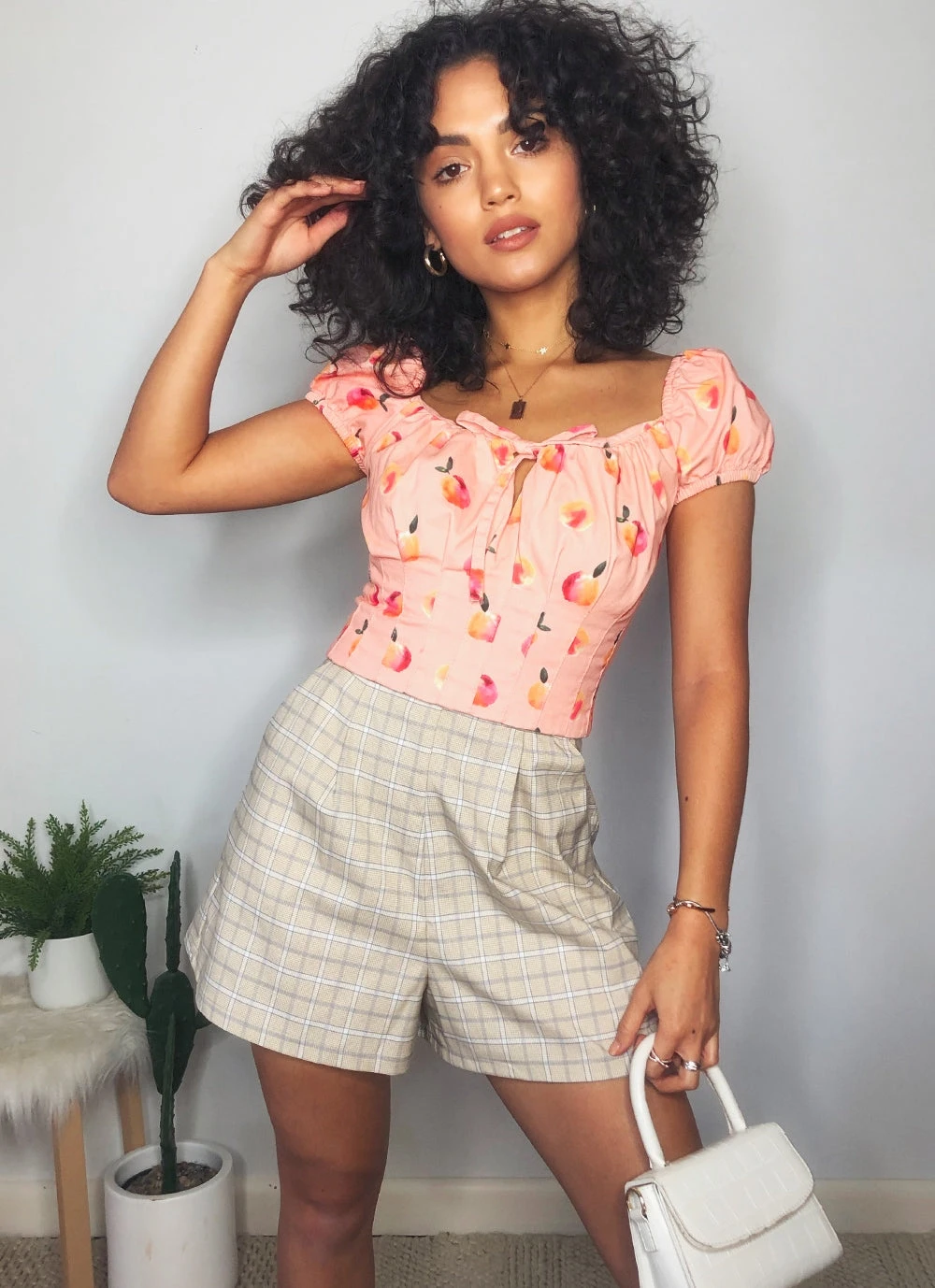 Finders Keepers Tutti Frutti Bodice - Peach New Tops 1 Finders Keepers Tutti Frutti Bodice - Peach New Tops