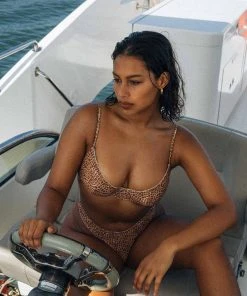 LaHana Swim Emilia Top - Giraffe