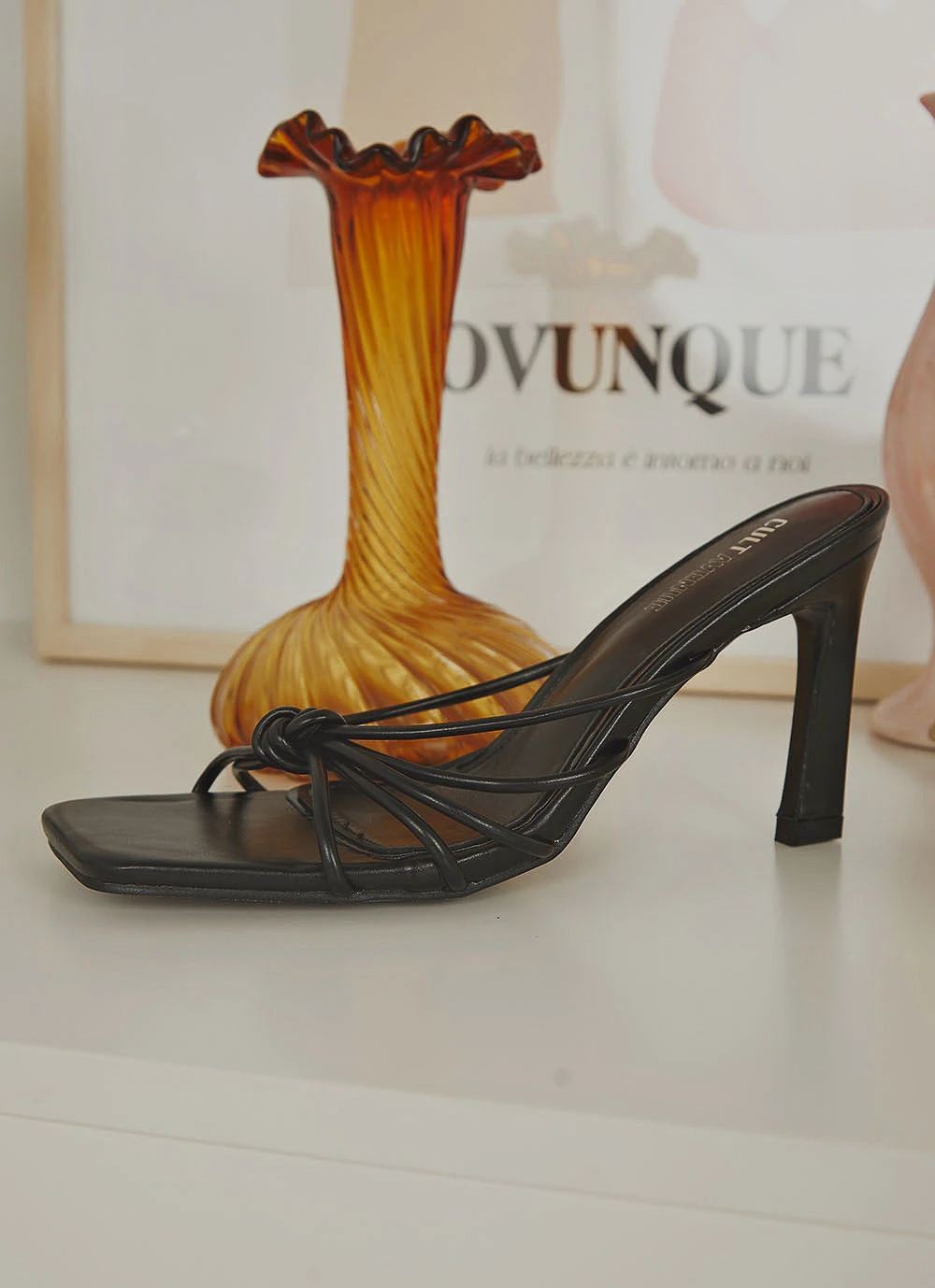 Cult Avenue Paris Nights Heel - Black 4 Cult Avenue Paris Nights Heel - Black