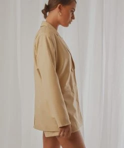 4th & Reckless Rae Blazer - Muted Yellow New & Most Loved 6 4th & Reckless Rae Blazer - Muted Yellow New & Most Loved