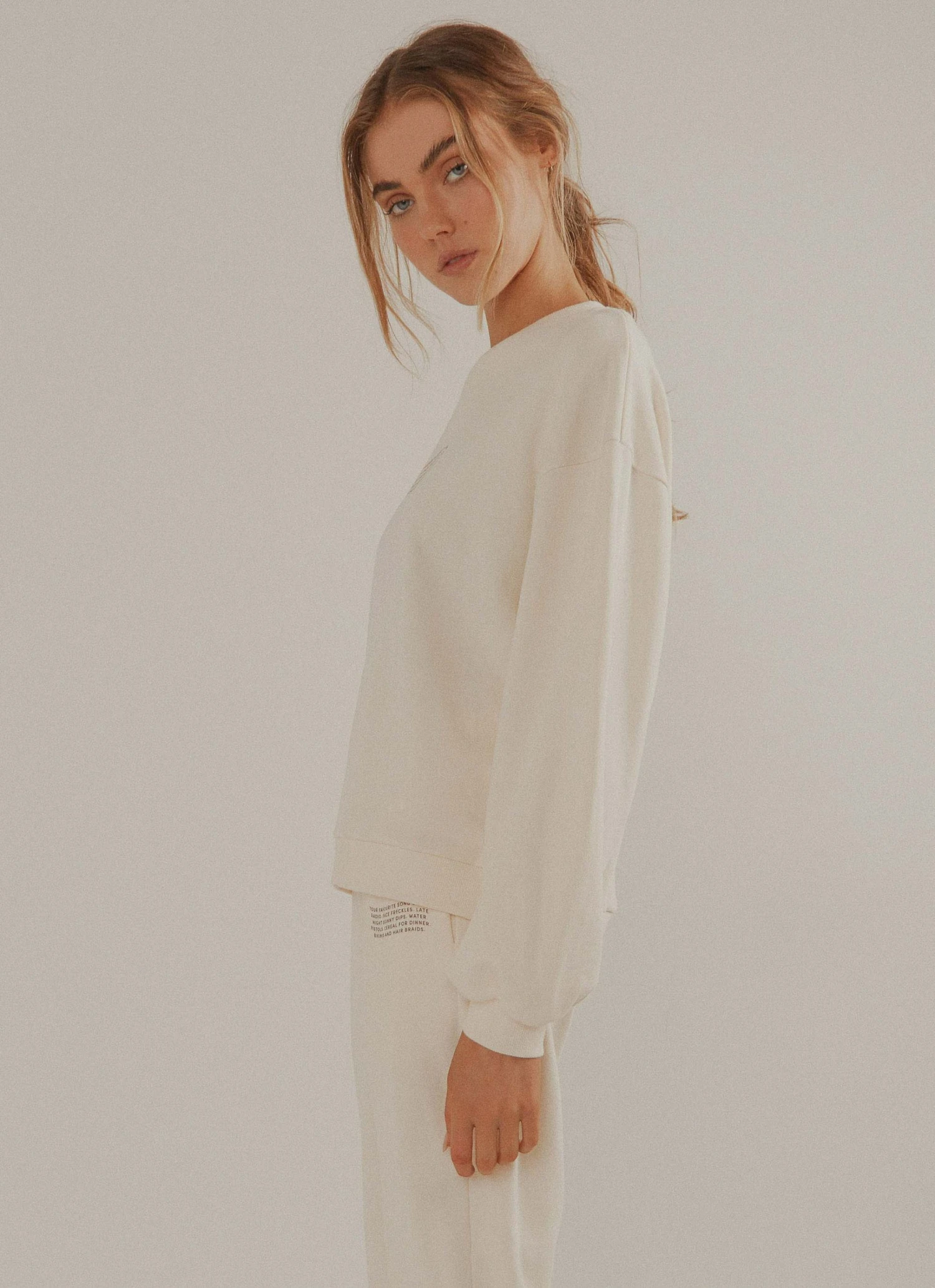 Vacancy Supply New & Most Loved Holiday House Crewneck - Coconut Milk 5 Vacancy Supply New & Most Loved Holiday House Crewneck - Coconut Milk