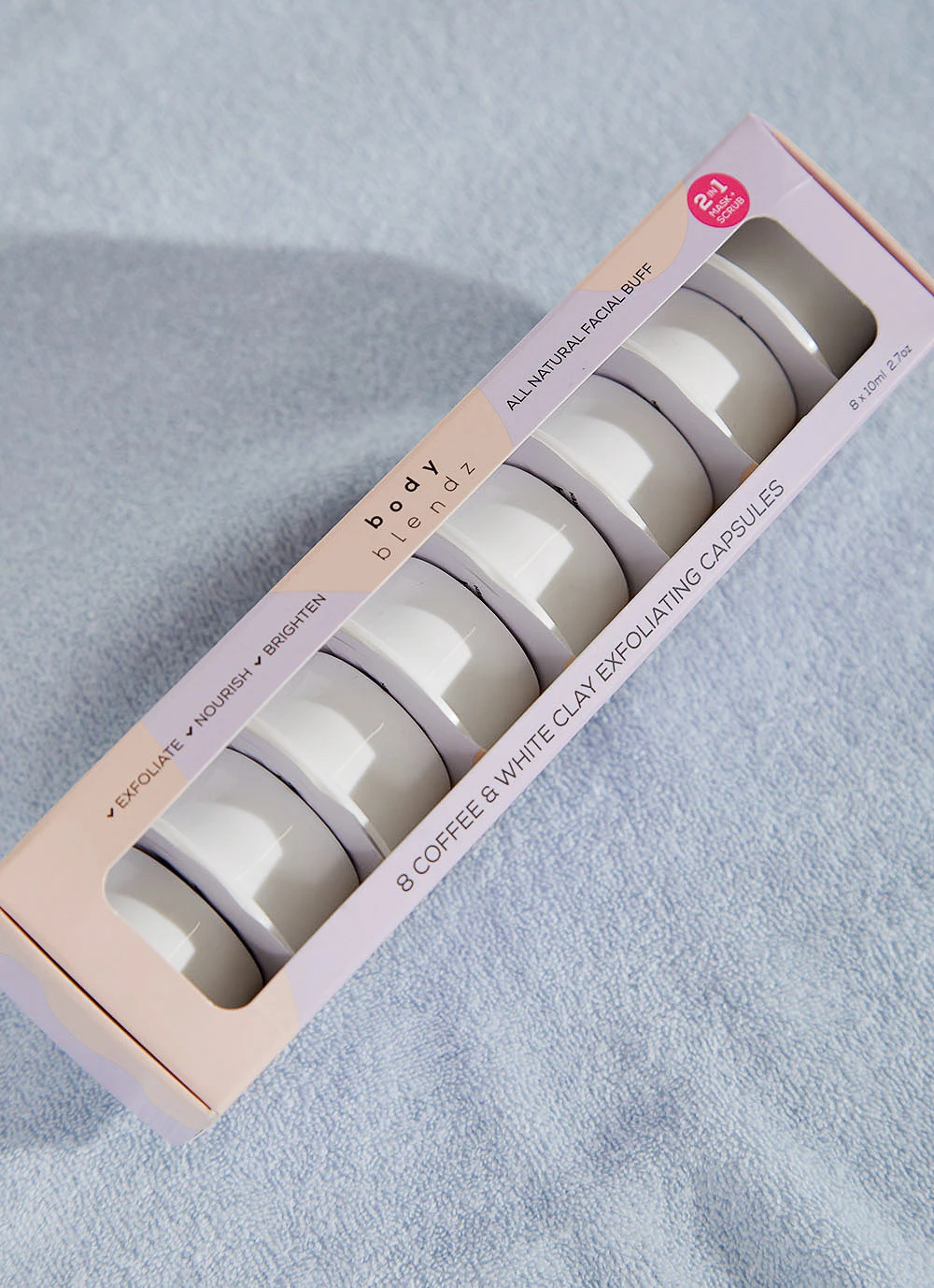 Body Blendz 2 In 1 Mask Scrub Exfoiliating Capsules - Coffee 3 Body Blendz 2 In 1 Mask Scrub Exfoiliating Capsules - Coffee