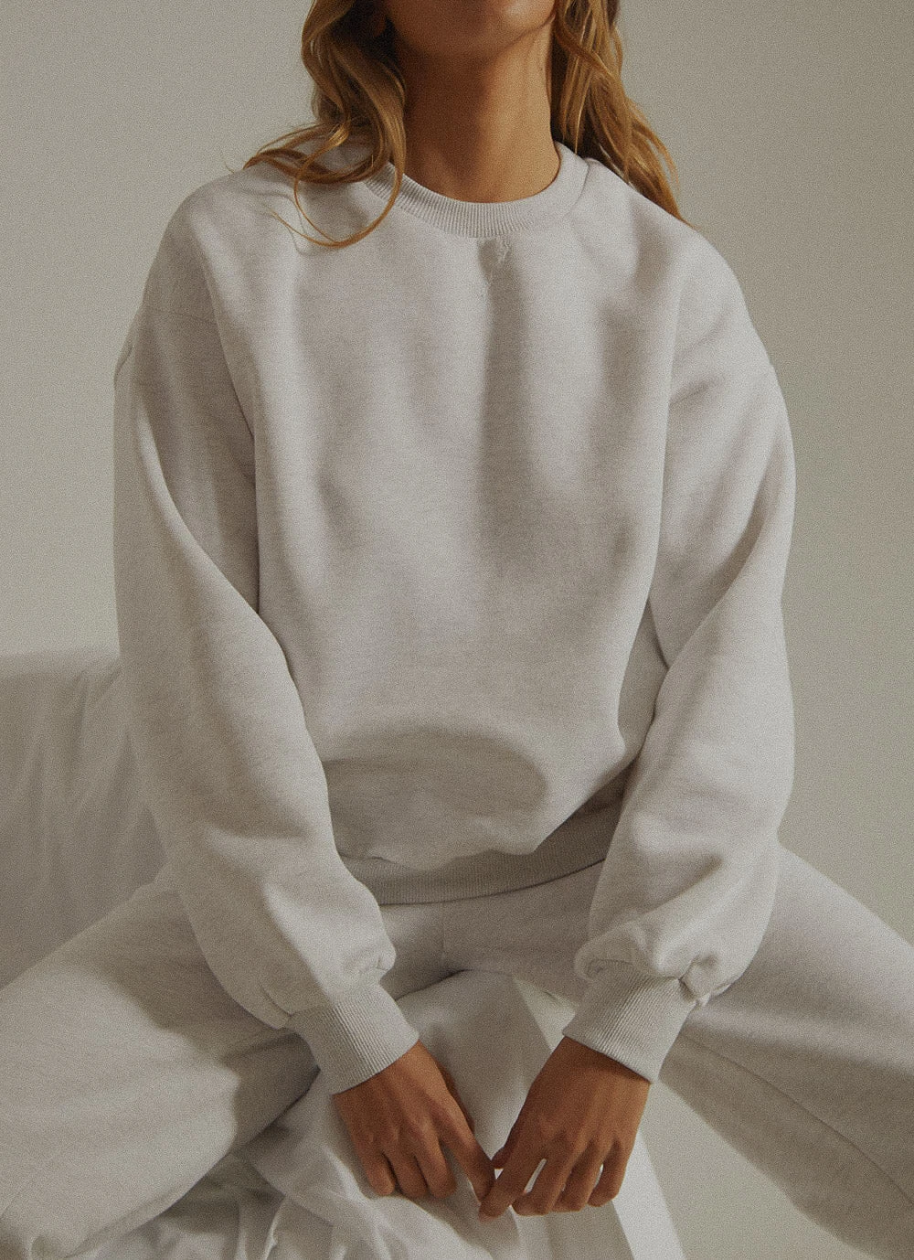 Peppermayo Exclusive It Crowd Crewneck - Grey Marle 2 Peppermayo Exclusive It Crowd Crewneck - Grey Marle