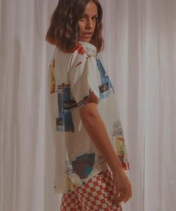 Peppermayo New Tops Cabo Nights Shirt - Multi 8 Peppermayo New Tops Cabo Nights Shirt - Multi