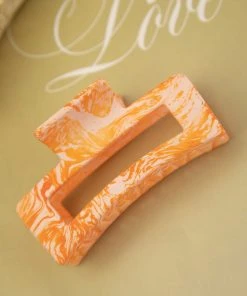 Peppermayo Jewellery A Sure Thing Hair Clip - Orange