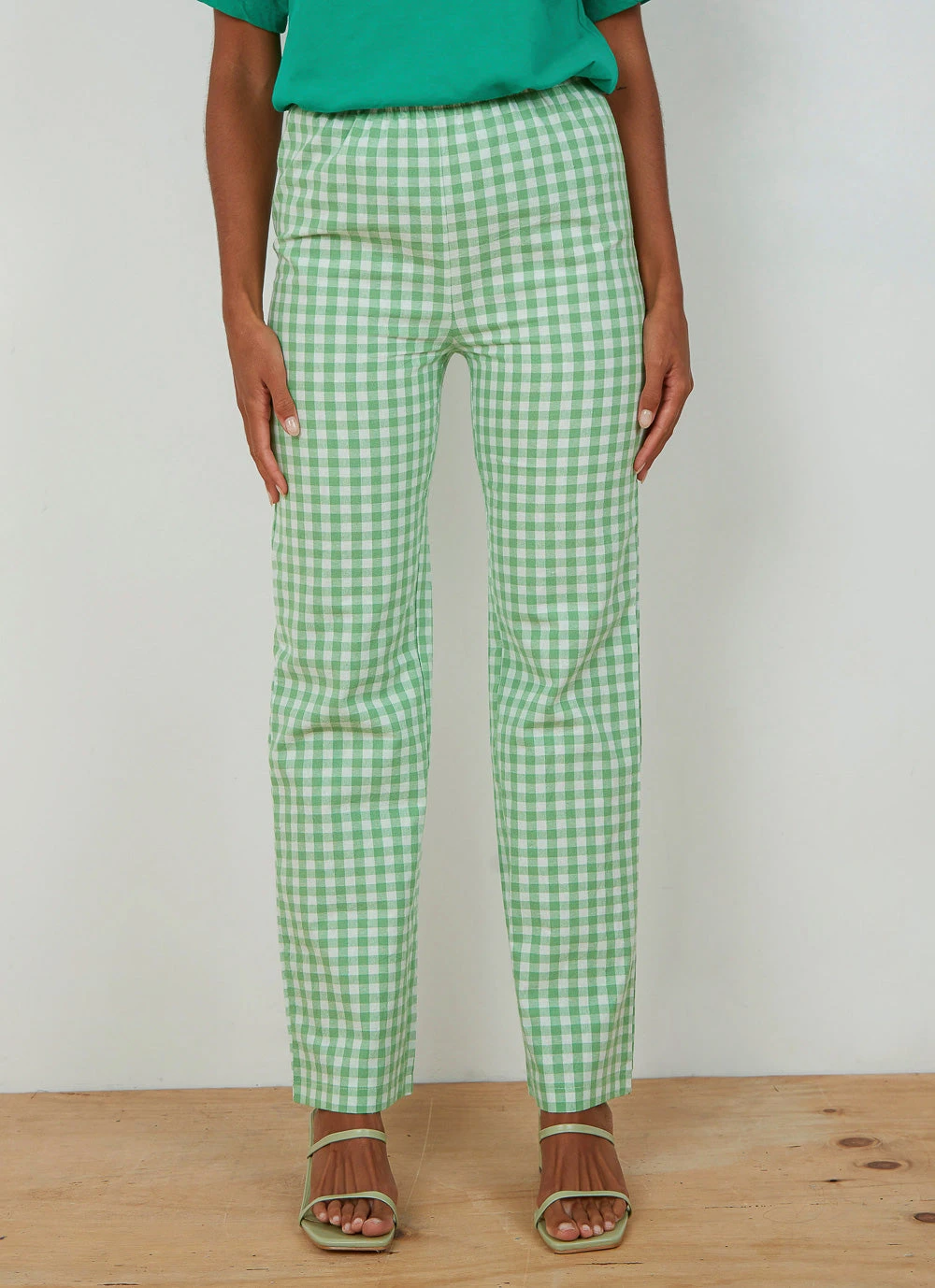 Peppermayo 90s Check Pants - Green Check New & Most Loved 3 Peppermayo 90s Check Pants - Green Check New & Most Loved
