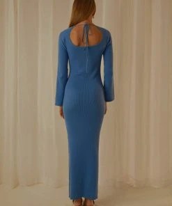 Peppermayo Exclusive Tori Knit Maxi Dress - Pacific 10 Peppermayo Exclusive Tori Knit Maxi Dress - Pacific